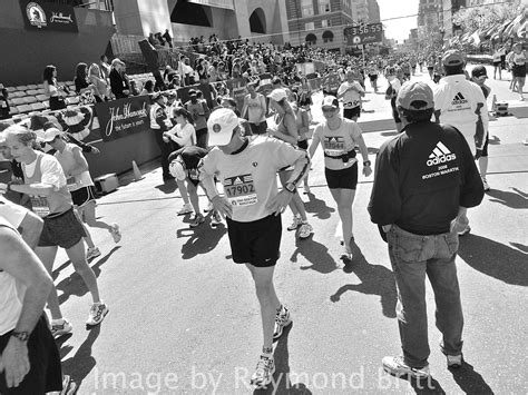 RunTri: Boston Marathon Finish Line on Boylston Street: The Runner's Perspective