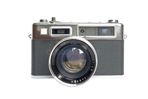 Retro Camera on White Background Editorial Stock Image - Image of camera, photographic: 159717109