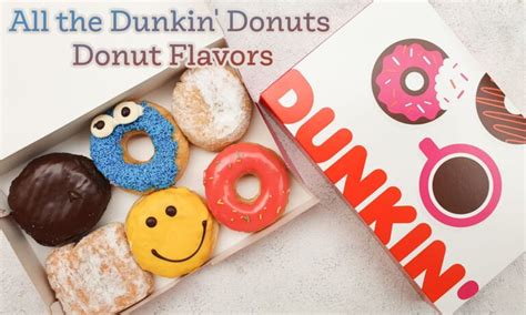 All the Dunkin' Donuts Donut Flavors - The Coconut Mama