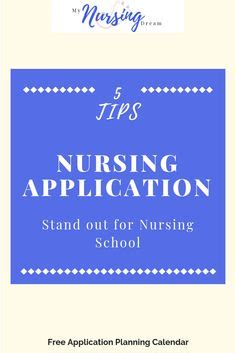 200 Nursing school application tips ideas | school application, nursing ...