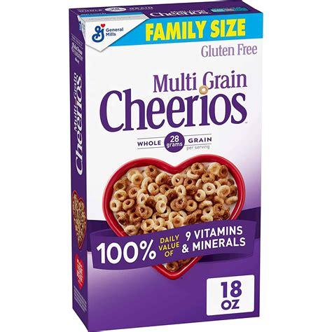 Is Multi-Grain Cheerios Cereal Healthy? Ingredients & Nutrition Facts ...