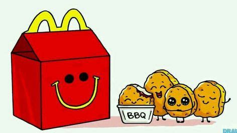 Mc Donald' s nuggets | Kawaii Things!!♡ | Disegni simpatici, Disegno ...