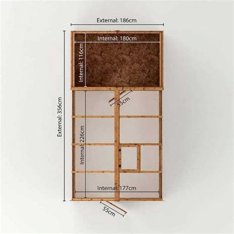 Mercia 12 x 6 Combi Greenhouse and Storage Shed - Garden Sheds Direct