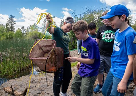 Spokane's Franklin Elementary students learn how dumping goldfish creates an invasive issue ...