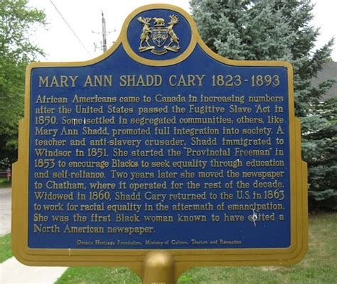 Mary Ann Shadd Cary, Pioneering African-American Publisher