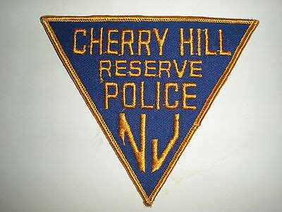 CHERRY HILL, NEW JERSEY POLICE DEPARTMENT RESERVE PATCH | eBay