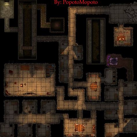 [30x30] Prison Escape! - For first-time dungeon crawlers [DungeonMap]: dndmaps | Dnd world map ...