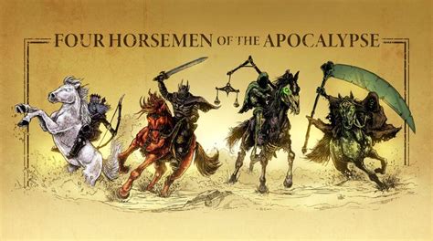 Four Horsemen of the Apocalypse by pitnerd on DeviantArt | Horsemen of ...