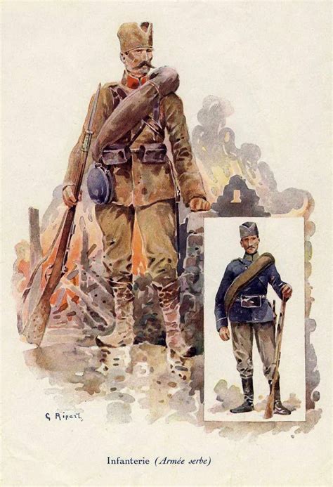 Srpska pesadija - Serbian infantry WWI | Serbia, Serbian, History