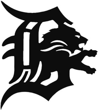 Download HD Detroit Lions Decal - Detroit Tigers Circle Logo ...