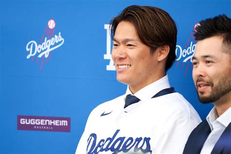 Yoshinobu Yamamoto says Shohei Ohtani helped sell him on Dodgers - Los ...