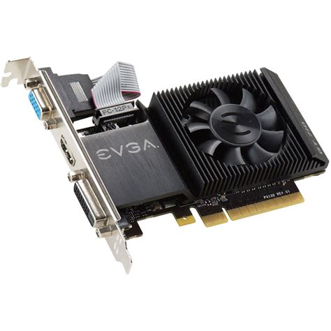 EVGA GeForce GT 710 Single-Slot Low-Profile 02G-P3-2713-KR B&H