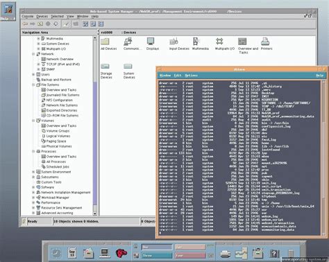 Operating System Screenshot: ibm aix aix53 04