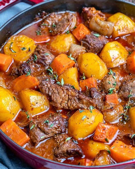 Easy Homemade Beef Stew | Healthy Fitness Meals