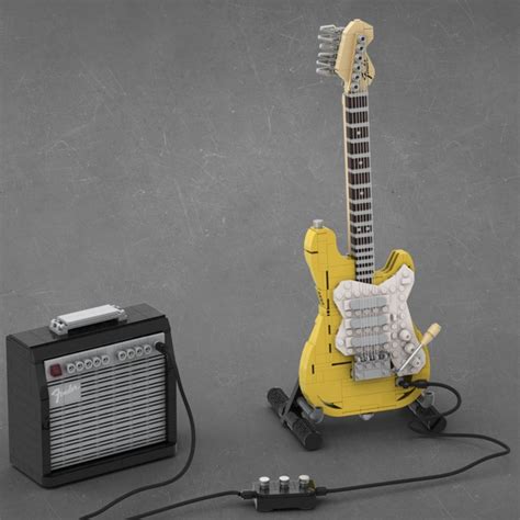 Lego anuncia kit com guitarra Fender Stratocaster