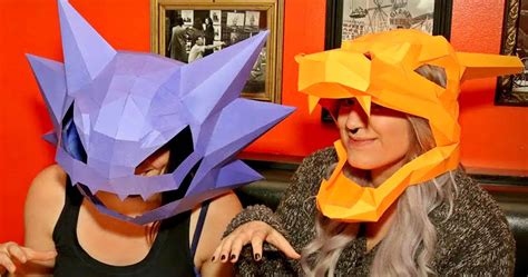 Pokemon Papercraft Masks - Shut Up And Take My Yen