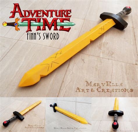 Adventure Time Finn's Sword - wood replica by MithriLady on DeviantArt