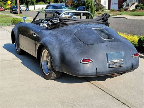 Porsche 356 Widebody Convertible Black RWD Manual Speedster for sale