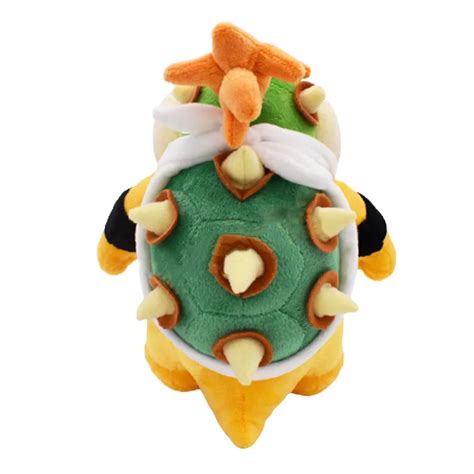 Small Standing Posture Jr Bowser Fire Dragon Ii Plush Doll Bb Bowser Boy Mario Louis Bowser Jr ...