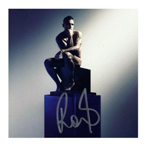 Robbie Williams – XXV Deluxe CD with Signed Art Card – SignedForCharity