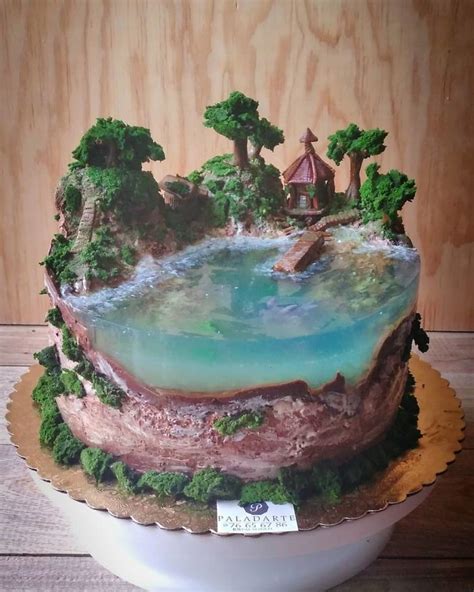 20 Paradise Island Cakes That Look Almost Too Beautiful To Eat | DeMilked