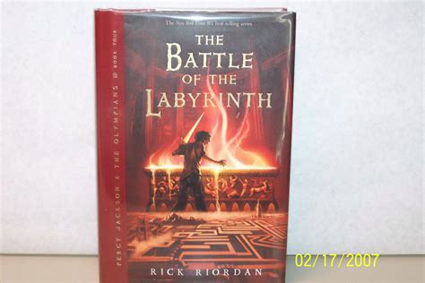 The Battle of the Labyrinth (Percy Jackson and the Olympians, Book 4 ...