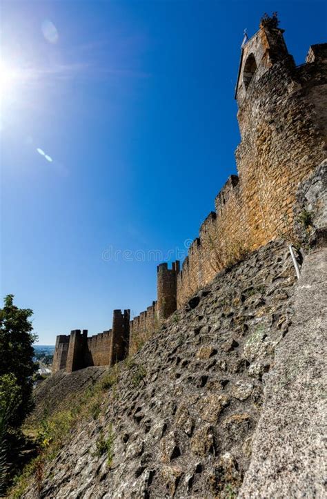 Castle of the Knights Templar in Tomar, Portugal Stock Image - Image of ...