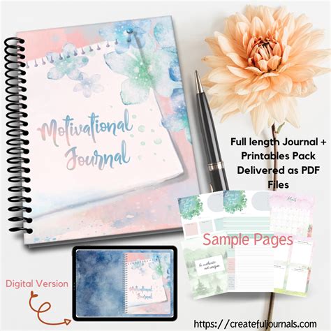 Motivation Journal Bundle Event - Createful Journals Your Creative Inspiration