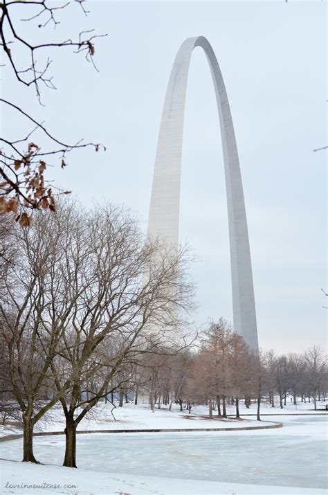 St Louis Arch Pictures With Snow | semashow.com