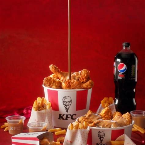 The Gravy Double Bucket is back at KFC 🤩 [Video] | Kfc, Food and drink, Kfc restaurant