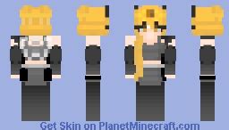 Queen Bee Girl Minecraft Skin