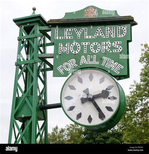 Leyland motors time leyland clock hi-res stock photography and images ...