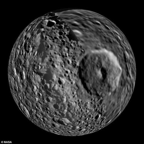 Saturn's moon Mimas may be hiding a 'stealth' ocean buried beneath its ...