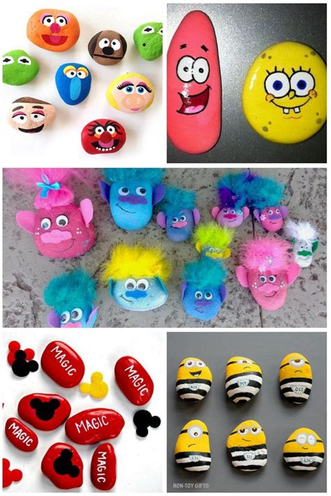 50+ Super Fun And Creative Rock Painting Ideas - Smart Fun DIY