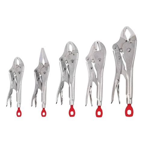 Milwaukee Torque Lock Locking Pliers Kit (5-Piece) 48-22-3695 - The Home Depot