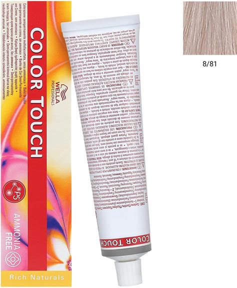 Wella Color Touch Krem tonujący 8/81 srebrny 60ml - Opinie i ceny na ...