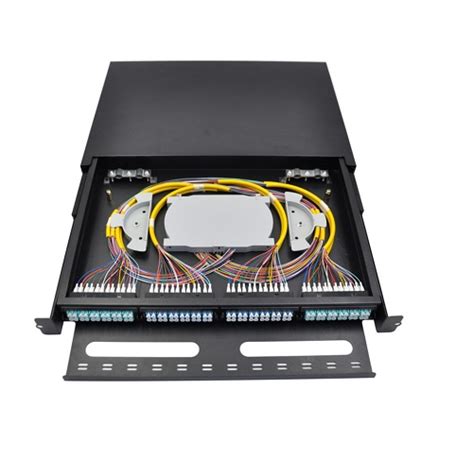 Rack Mounted & Wall Mounted Fiber Patch Panel SC LC FC ST for 12 24 48 72 96 cores Supplier ...