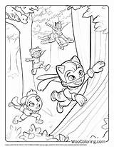 100  PJ Masks coloring pages Free PDF To Print Woo Coloring sketch template