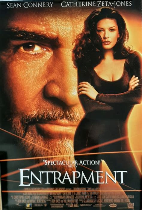 Entrapment Sean Connery Catherine Zeta Jones Original 40x27 - Etsy