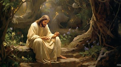 Premium Photo | Jesus in the Garden of Gethsemane