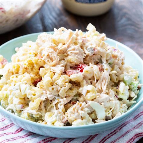 Chicken Macaroni Salad - Spicy Southern Kitchen