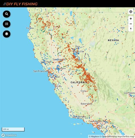 47 Best Places to Fly Fish in California: Map & Guide | DIY Fly Fishing