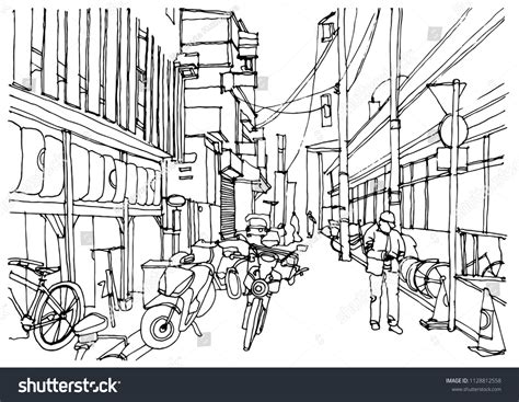 454 Tokyo Street Sketch Images, Stock Photos & Vectors | Shutterstock