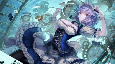 Sakuya Izayoi Touhou Project Live Wallpaper - MoeWalls