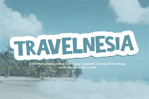 Travelnesia Font | dafont.com