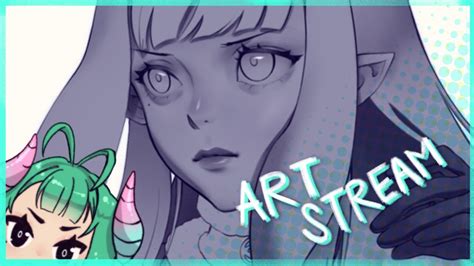 [Art Stream] Hololive Ina Fanart - YouTube