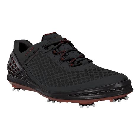 ECCO Golf Cage Evo Spikes Waterproof Hydromax Leather Mens Golf Shoes | eBay