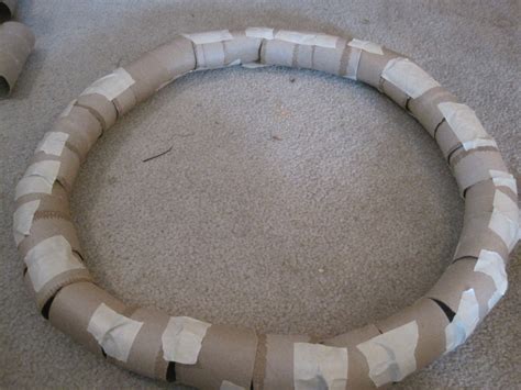 DIY Toilet Paper Tubes to Wreath Transformation - Loving Here