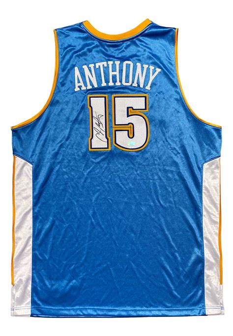 Lot Detail - Carmelo Anthony Denver Nuggets Signed Jersey