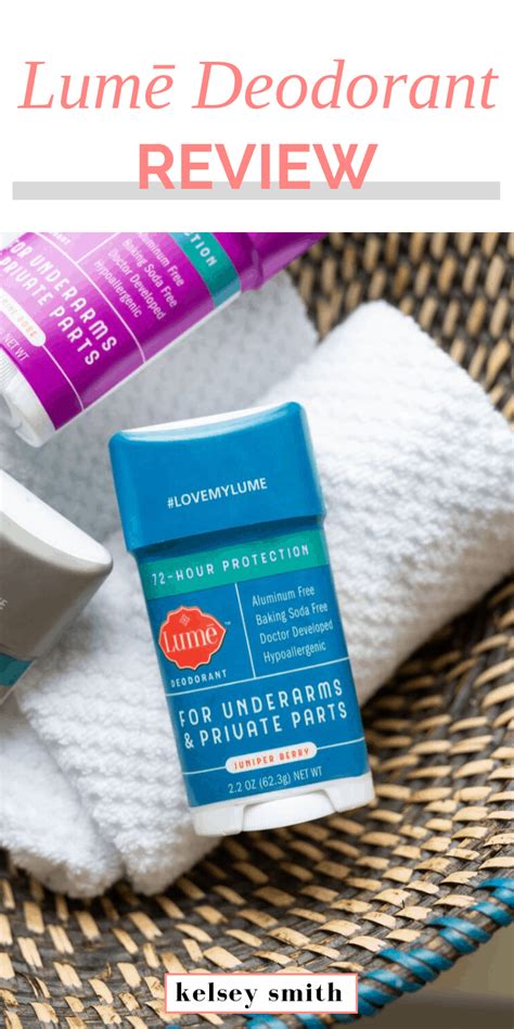 Lume Deodorant Review. Does Lume Work? - By Kelsey Smith